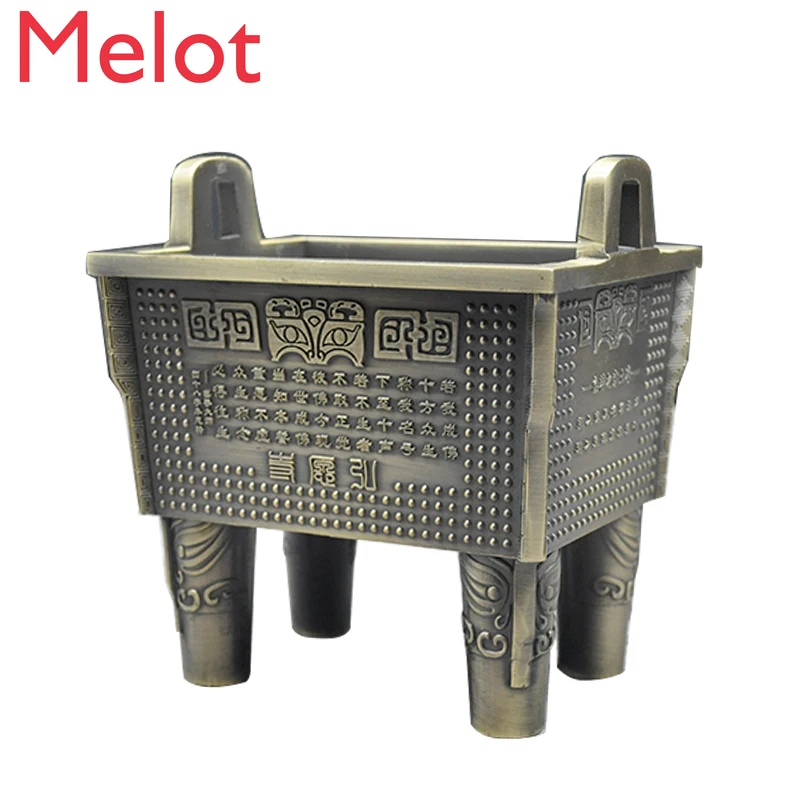 

Большая курильница с треногой, домашняя курильница из сандалового дерева для помещений, курильница Будды с орнаментом, курильница для Будд...