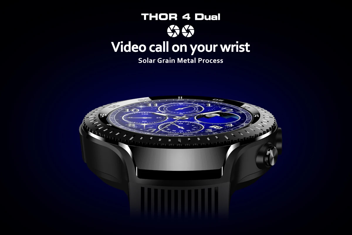Zeblaze Thor 4 Dual vibe 3 pro 5 Смарт-часы для мужчин SIM 4G умные часы двойная камера GPS/ГЛОНАСС монитор сердечного ритма ответ на вызов 5.0MP+ 5.0MP Dual Camera Android Watch 1." AOMLED Дисплей GPS / ГЛОНАСС 16GB