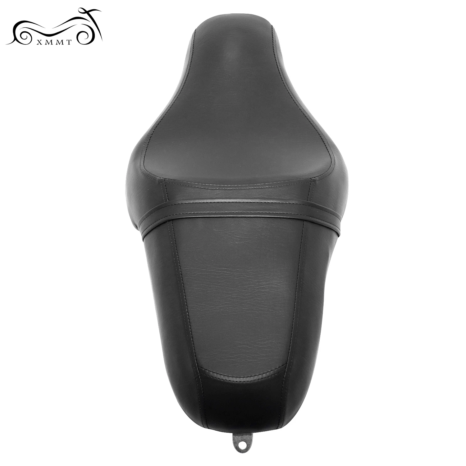Черное ПАССАЖИРСКОЕ СИДЕНЬЕ водителя + заднее для Harley Iron SuperLow Forty Eight