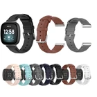 Ремешок из натуральной кожи для умных часов fitbit versa 3, ремешок для наручных часов fitbit senseversa3, аксессуары для часов