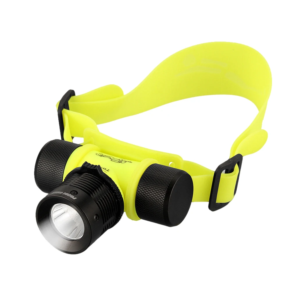 

High Power 2 Modes Super Bright Diving Head Lamp Flashlight Torch for Swimming Camping Hiking XR-Hot