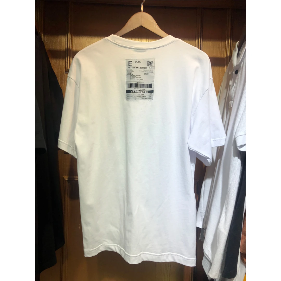 2020SS футболка с логотипом почтового индекса анархии мужская и женская летние