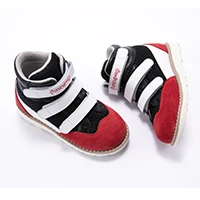 Black Red Princepard новая ортопедическая обувь для детей счетчик последний подходит для инверсии стопы eversion x-образные ноги o-ноги - Цвет: Black Red