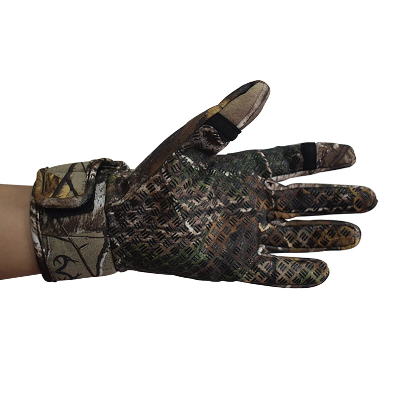 Спортивные камуфляжные лыжные перчатки для взрослых зимние теплые