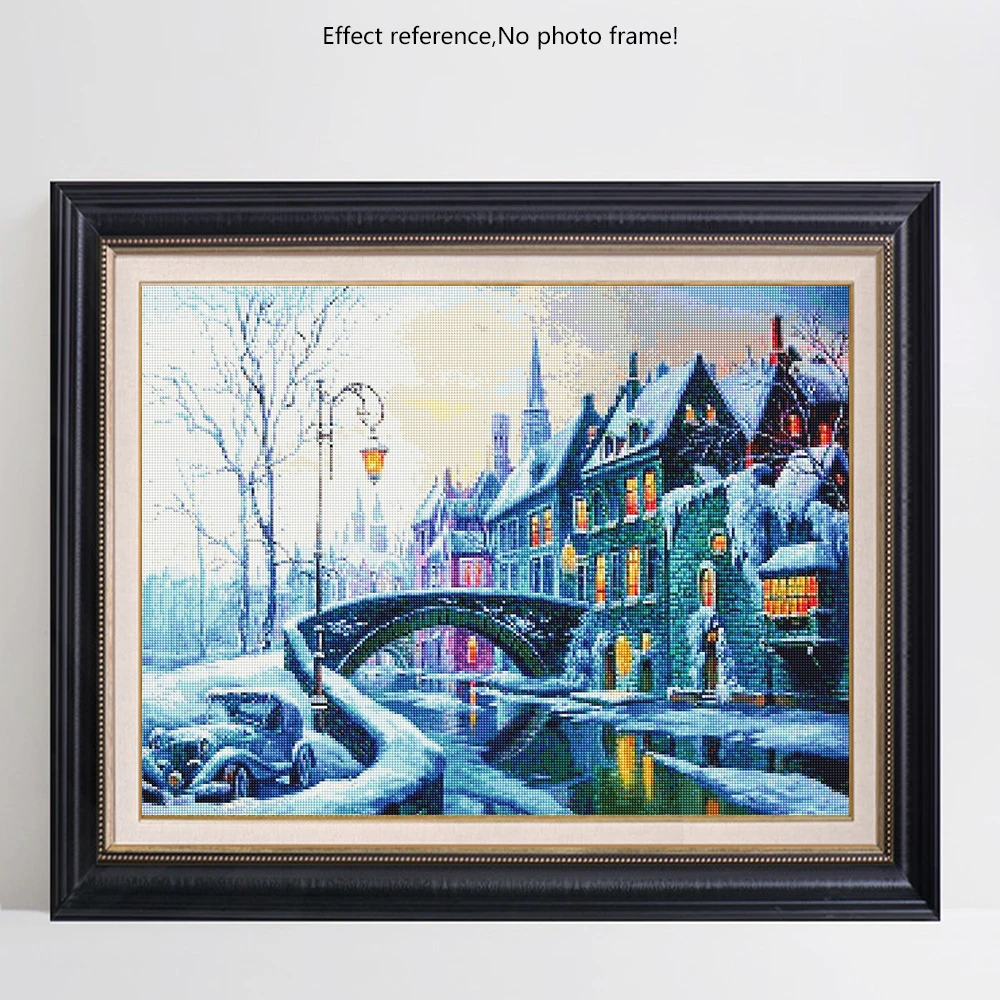 EverShine 5D алмазная живопись сделай сам Новое поступление снежный пейзаж вышивка
