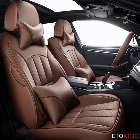 brown luxury Пользовательские автомобильные сиденья для Infiniti FX35 FX37 FX45 G35 G37 G25 EX25 EX35 EX37 M35 M25 Q50 Q50L Q70L QX30 QX70 QX50 эсквайр аксессуары - Название цвета: brown luxury