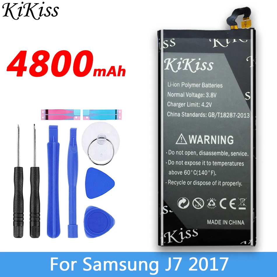 4800 мА/ч батарея для Samsung GALAXY J7 Pro 2017 SM J730F J730FM J730G J730DS J730GM J730K телефон EB BJ730ABE +