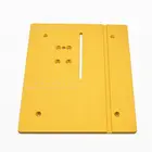 13MA циркулярная мини-Настольная пила, панель циркулярной пилы, настольная педаль, DIY деревообрабатывающие станки, коврик со шкалой