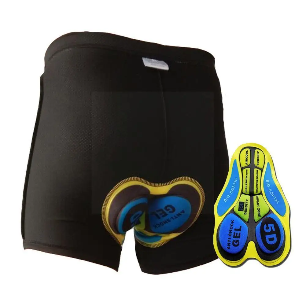 

5d 9d 12d 20d Gel Pad Shockproof Cycling Shorts Men Underpant Quick-drying Road Underwear Women Shorts Mtb Bicycle Padded B F1a0