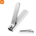 Кусачки для ногтей Xiaomi Mijia, триммер для ухода за педикюром, портативная пилка для ногтей из нержавеющей стали 420 с чехлом для хранения, защищающим от брызг