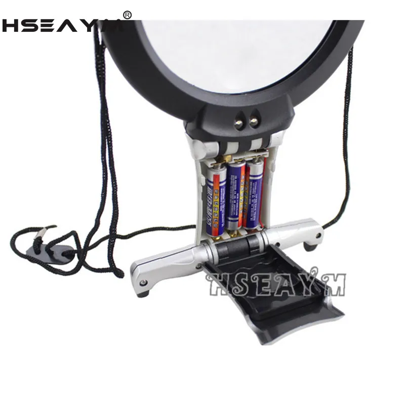 Светодиодный Рабочий стол двойного назначения рабочее увеличительное стекло