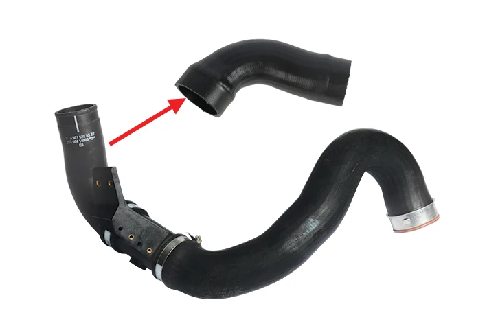 

TURBO HOSE EXCLUDING PLASTIC PIPE SMALL HOSE SHOWN WITH ARROW 9015283982 9015285382 5120147AA