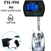 ph 990 multi parameter online ph meter water quality monitor tester for aquarium acidometer with eu plug 30off