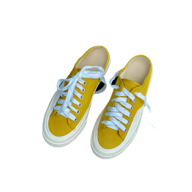 

Canvas Shoes Female Retro Student Biscuit Shoes White Shoes 2021 New Women's Fashion Vintage Breathable Sneakers Women