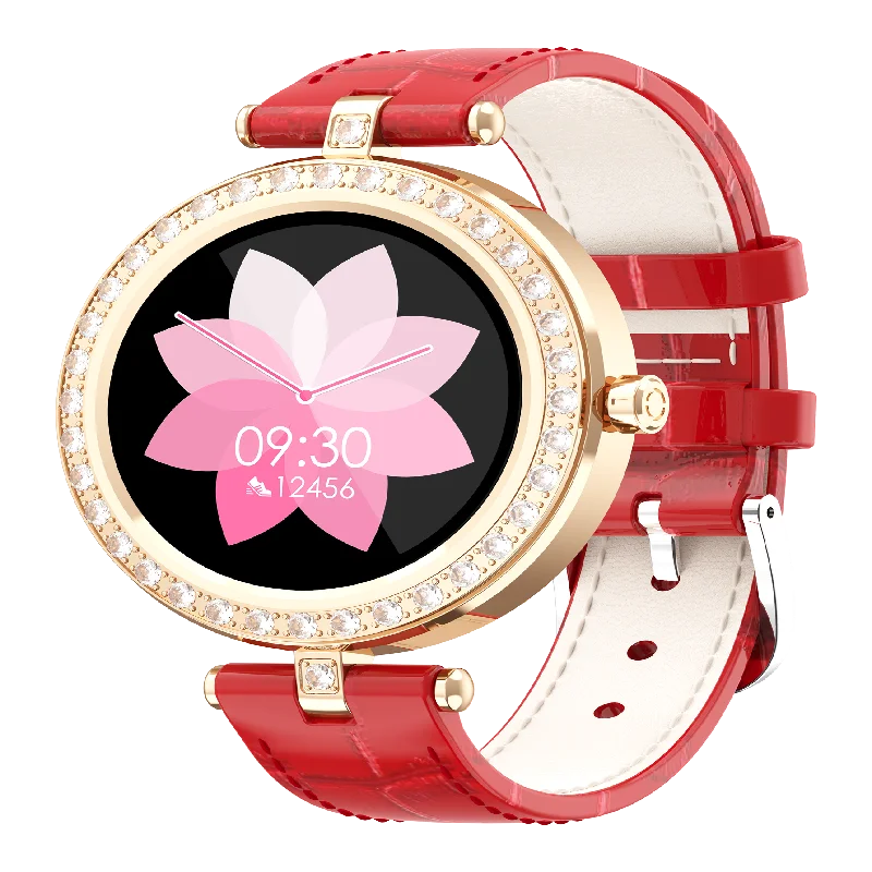 

Новинка, модные женские Смарт-часы, спортивные Смарт-часы с пульсометром, физиологическим обнаружением, водонепроницаемые спортивные фитн...