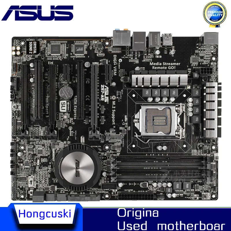 Для ASUS оригинальная материнская плата Socket LGA 1150 DDR3 Z97 SATA3 USB3.0 настольная - купить по