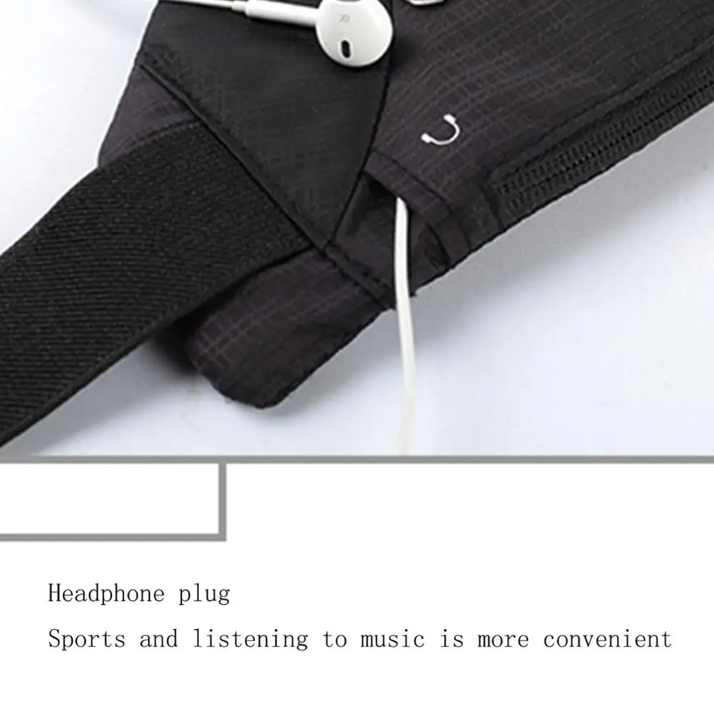 

New Running Belt, Gym Waist Pouch Runners Bum Bag & Jogging Phone Holder Waterproof Running Waist Packs Running Bag Belt