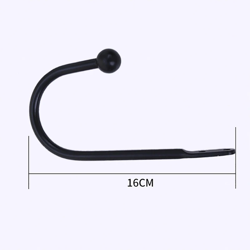 

2pcs Metal Curtain Hold Backs Hooks U Shaped Home Bedroom Retro Design U Hooks