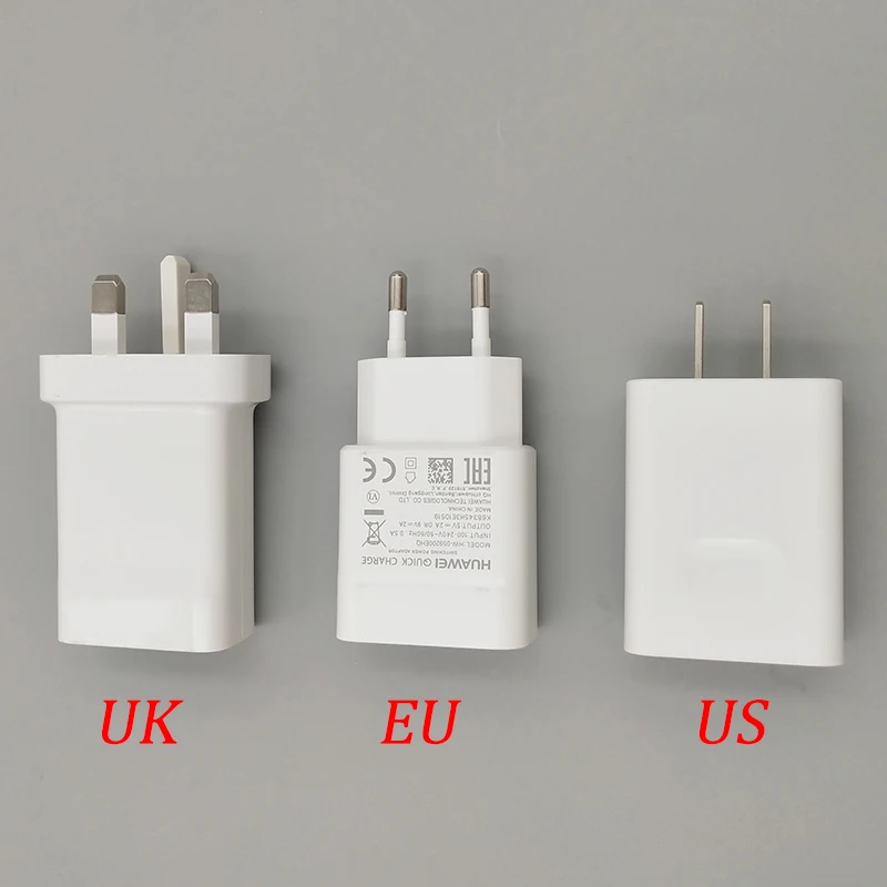USB зарядное устройство Huawei 9 В 2 А адаптер быстрой зарядки QC 3 0 кабель Micro для P8 10 Lite