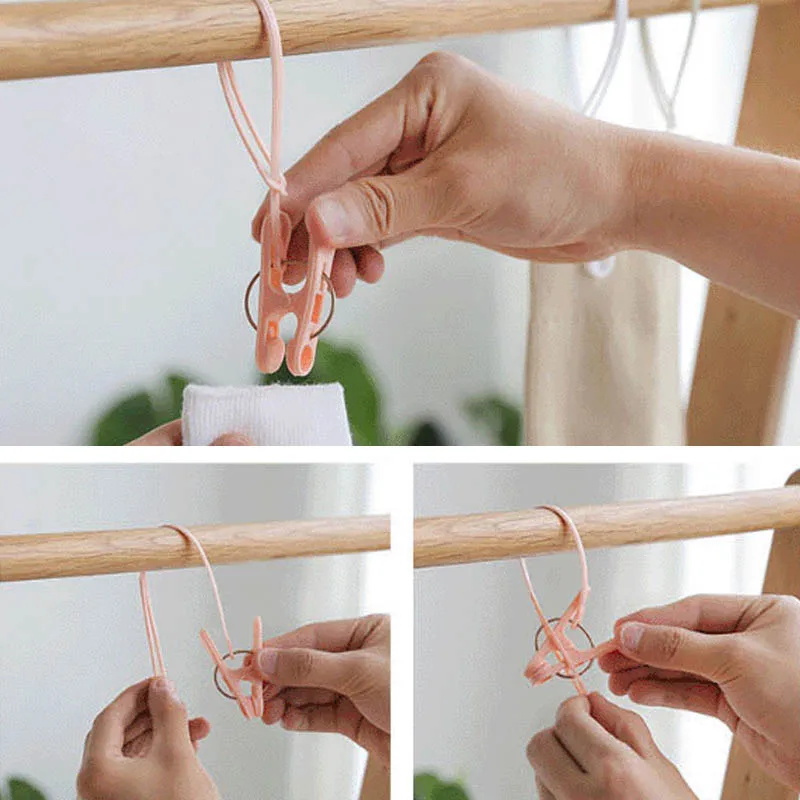 Сушилка для белья 12 шт. зажим одеяла хранения ветрозащитные пластиковые вешалки