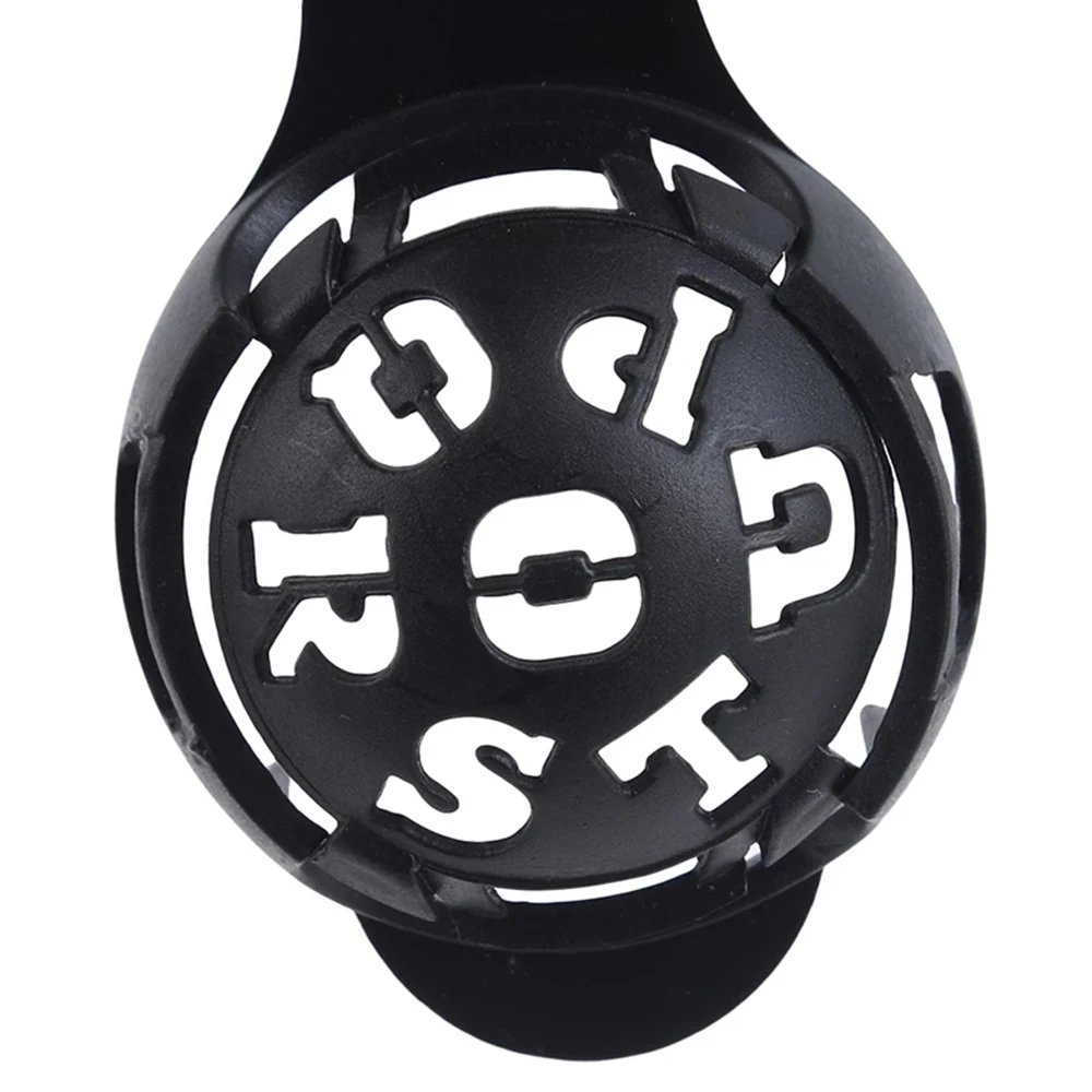 6 шт. практические мяч для гольфа линии полые Алфавит Метчик выравнивание Знаки