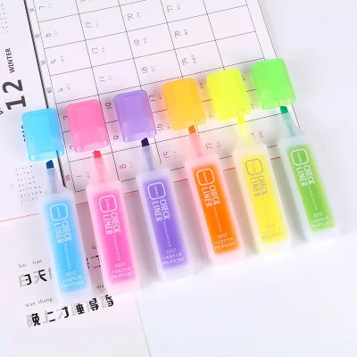 Копия маркер высокие светлые ручки: красный розовый желтый promarkers флуоресцентные