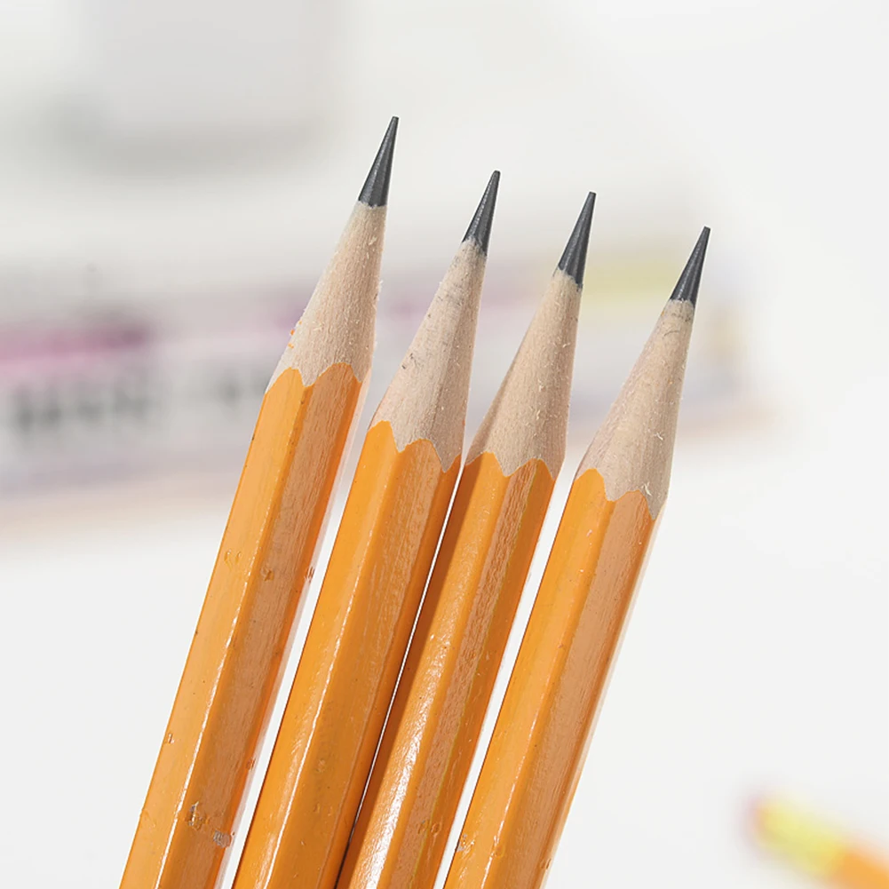 Лидер продаж 2019 карандаш для девочек в подарок желтая палочка 30 упаковок записей