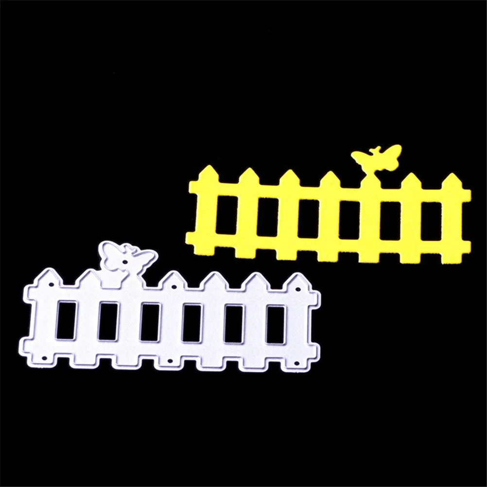 

Fence Carbon Steel Knife Mold Album Card Making Tool Metal Stencil Scrapbook Paper Embossing Craft Decor Drafting Supplies