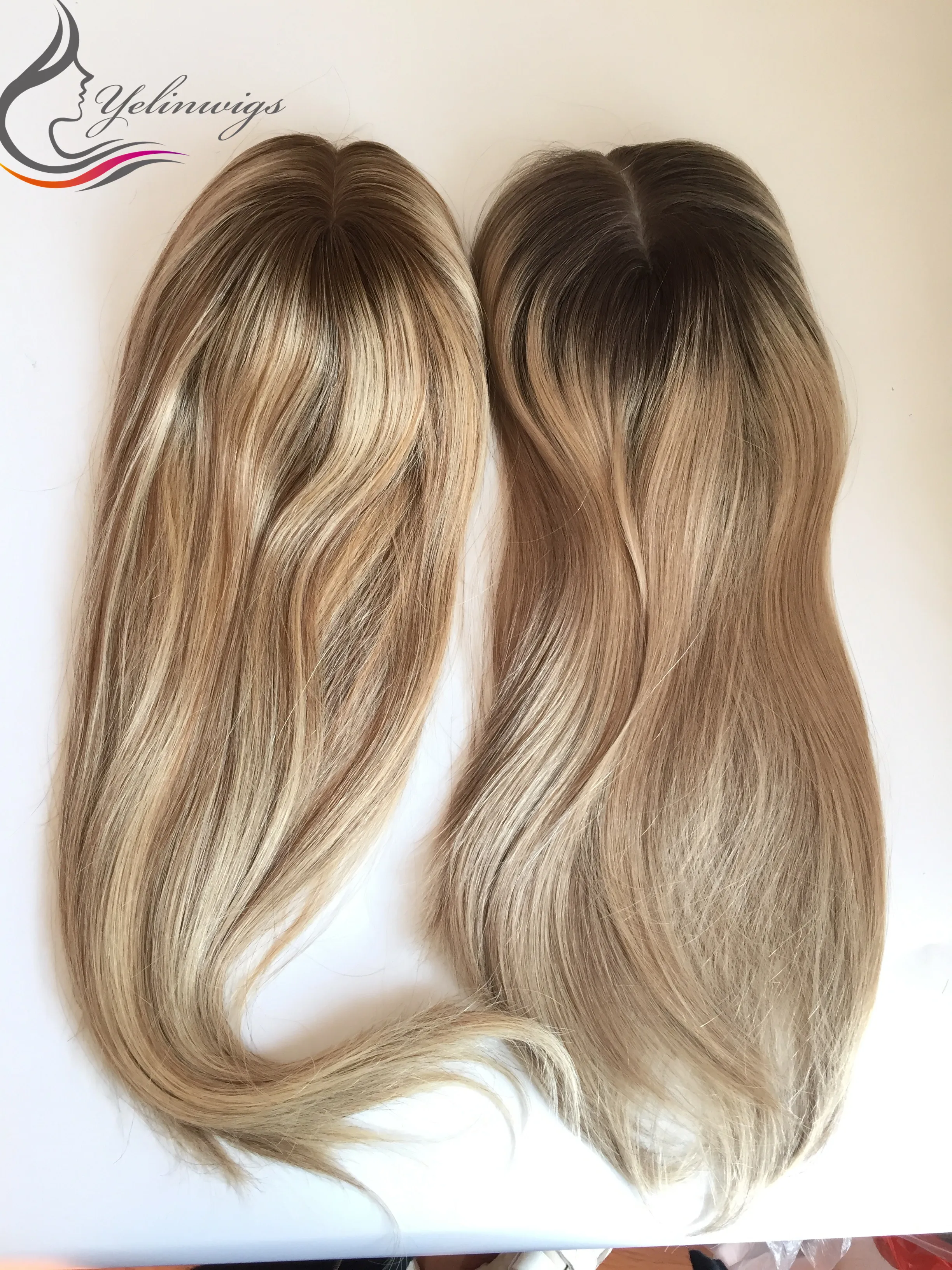 Kippah японские натуральные волосы темных оттенков для женщин|Пряди волос и парики|