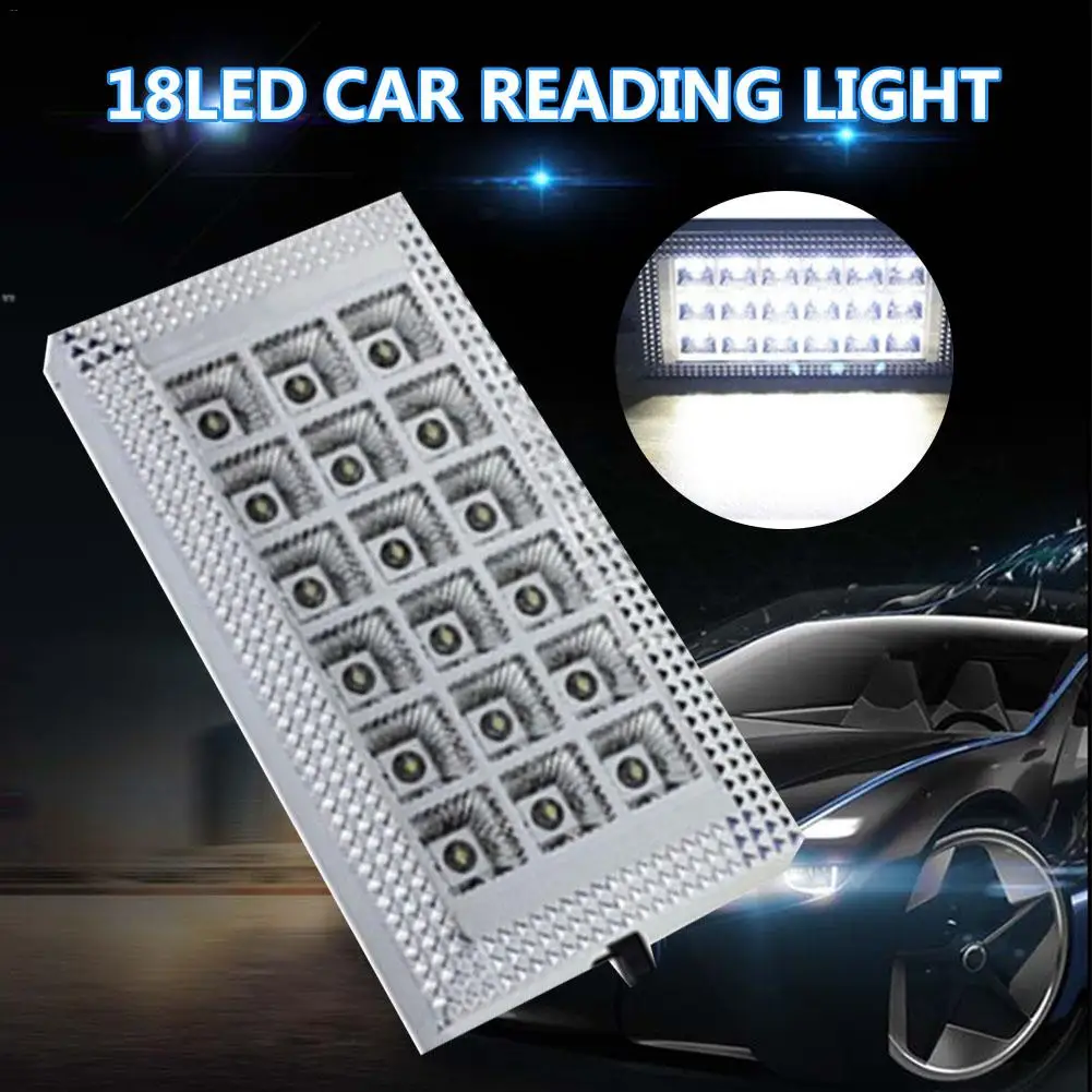 DC 12V 18 светодиодный автомобиль Грузовик Авто укрыты внутренной сводной Крыше