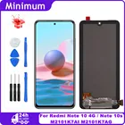 ЖК-дисплей 6,43 дюйма Super AMOLED для Xiaomi Redmi Note 10 4G M2101K7AI M2101K7AG, сенсорный экран для Redmi Note 10s