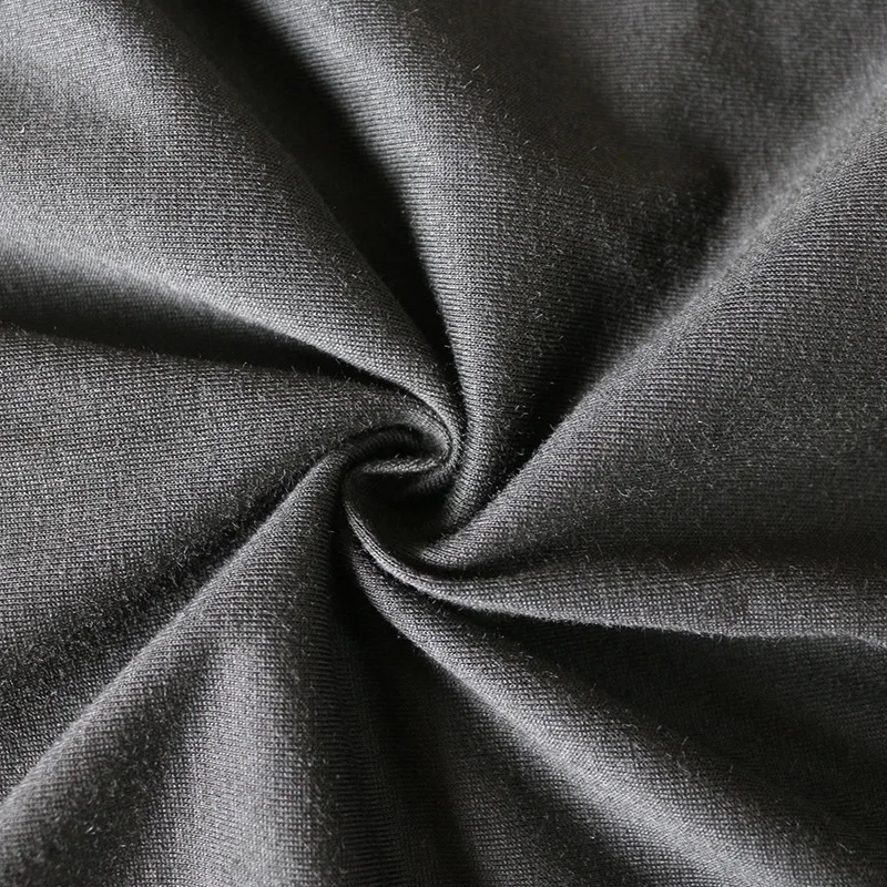 Блузка женская с блестками круглым вырезом и длинным рукавом | Женская одежда