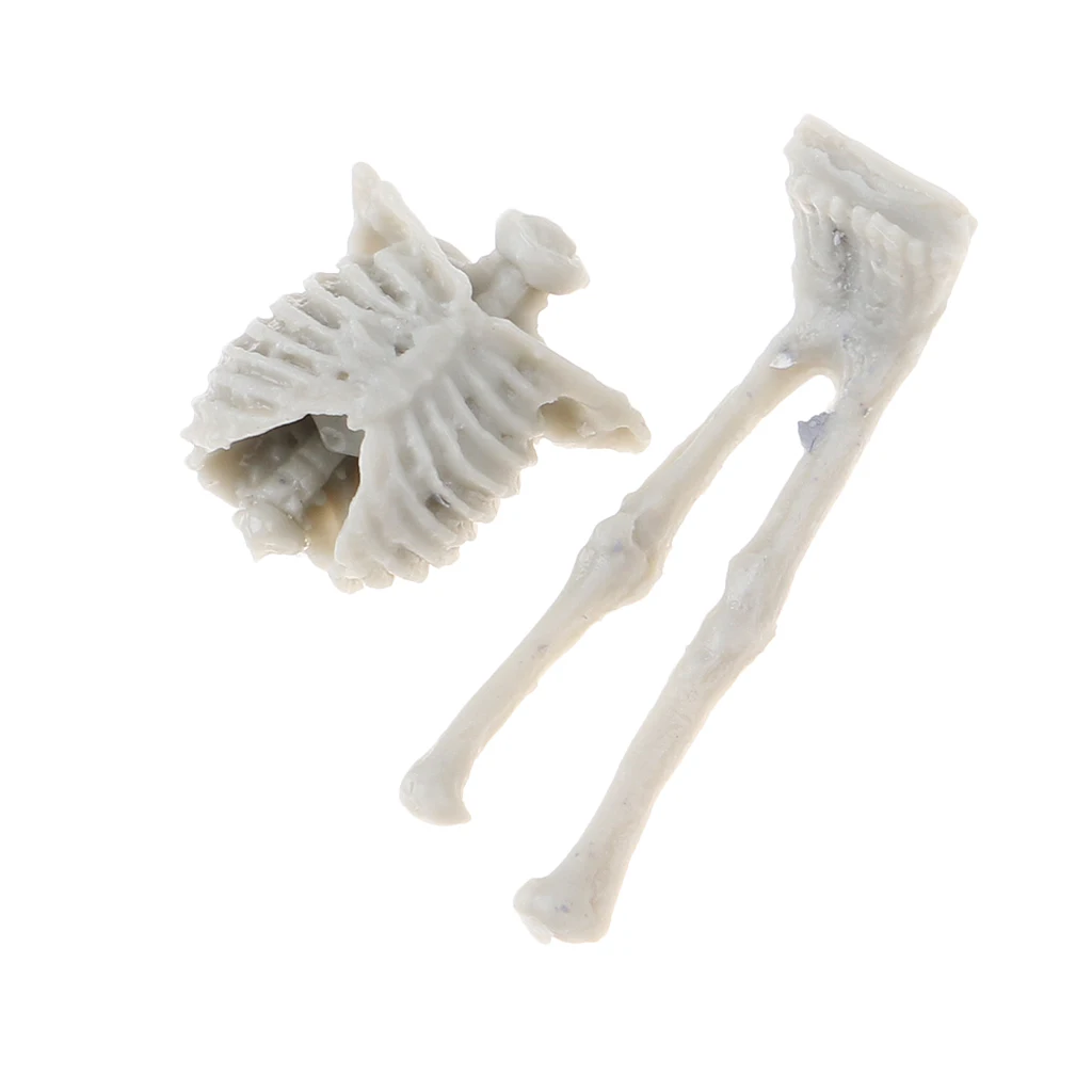

3-3.5cm Sand Table Model Accessories 3-3.5cm Resin Soldier Skeleton Skull Corpse