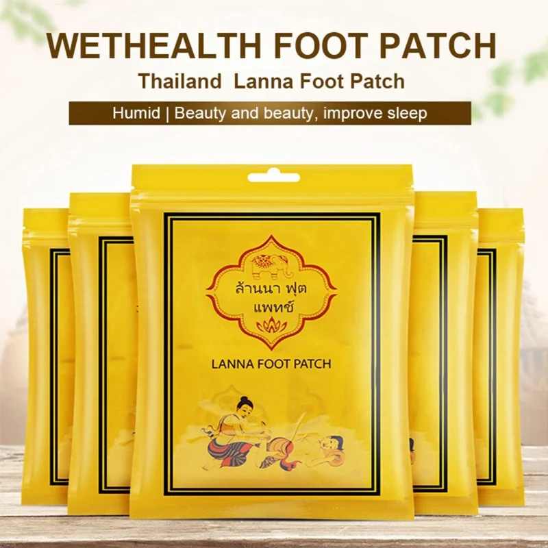 10 шт./пакет коврик для ног патч детоксификации снимают усталость выводит токсины
