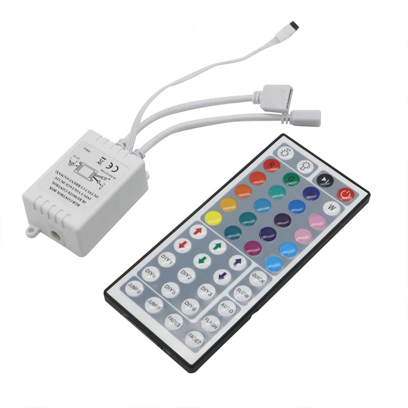 Контроллер SZYOUMY LED RGB 12 В постоянного тока 24 клавиши или 44 двойной выход ИК-пульт