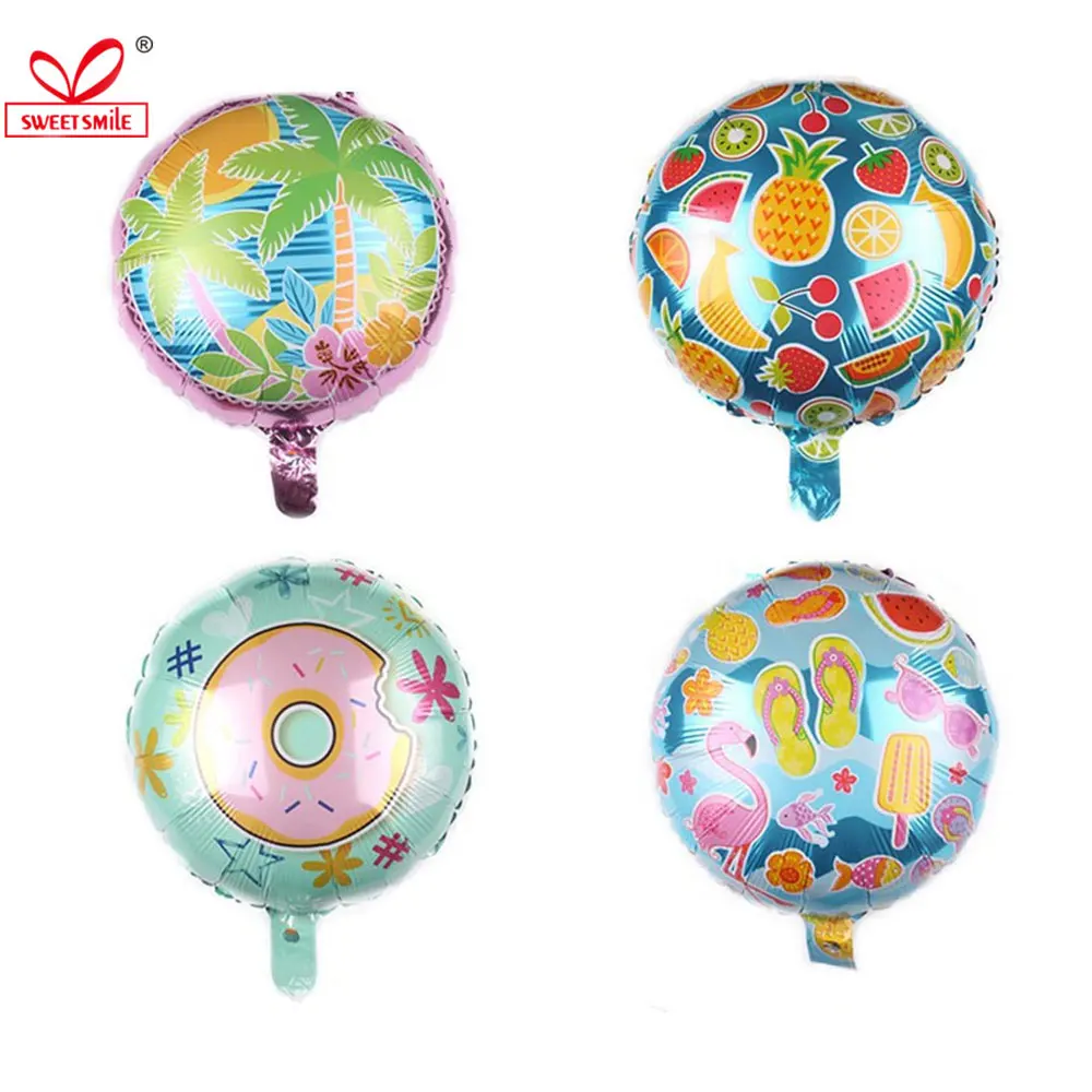 18 дюймов пляж кокосовое дерево фольги шар шарики для свадьбы украшения Дети