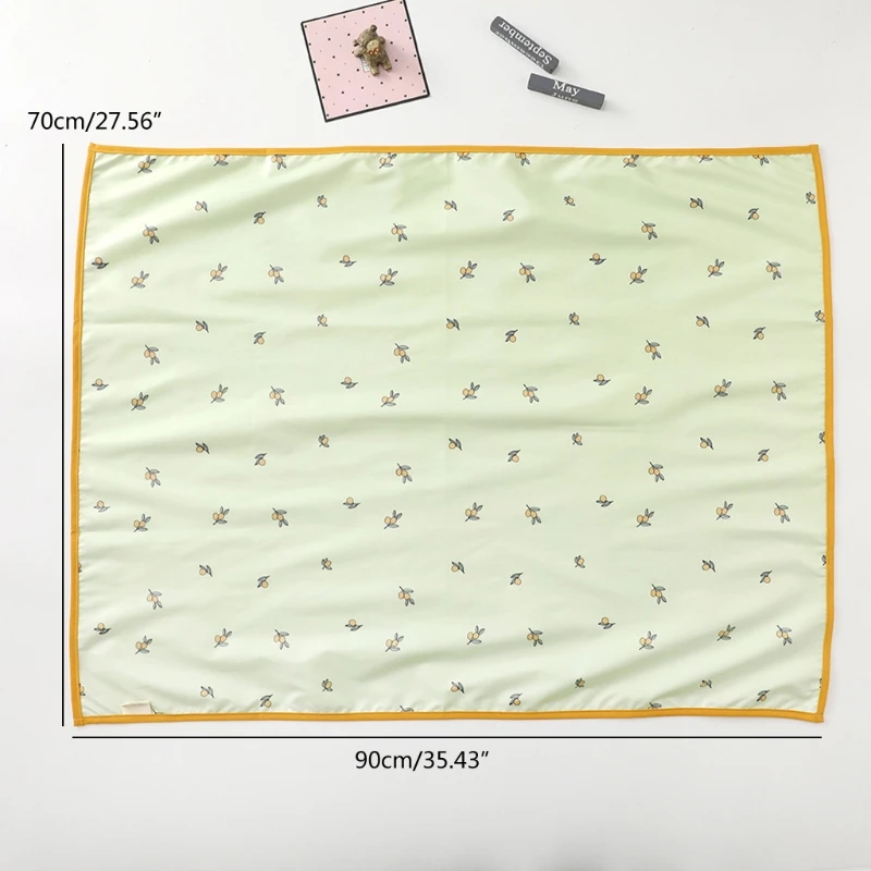 

Summer Baby Changing Pad Liners Urine Pad Surface Soft Baby Changing Mat for Baby Washable Reusable Diaper