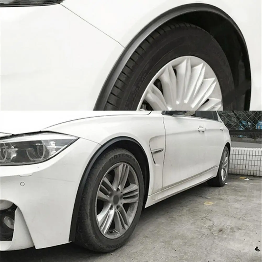 45% Hot Sales!!! 2Pcs 2cmx1.5m Universal Car Wheel Tire Eyebrow Fender Strip Protector Mudguard | Автомобили и мотоциклы