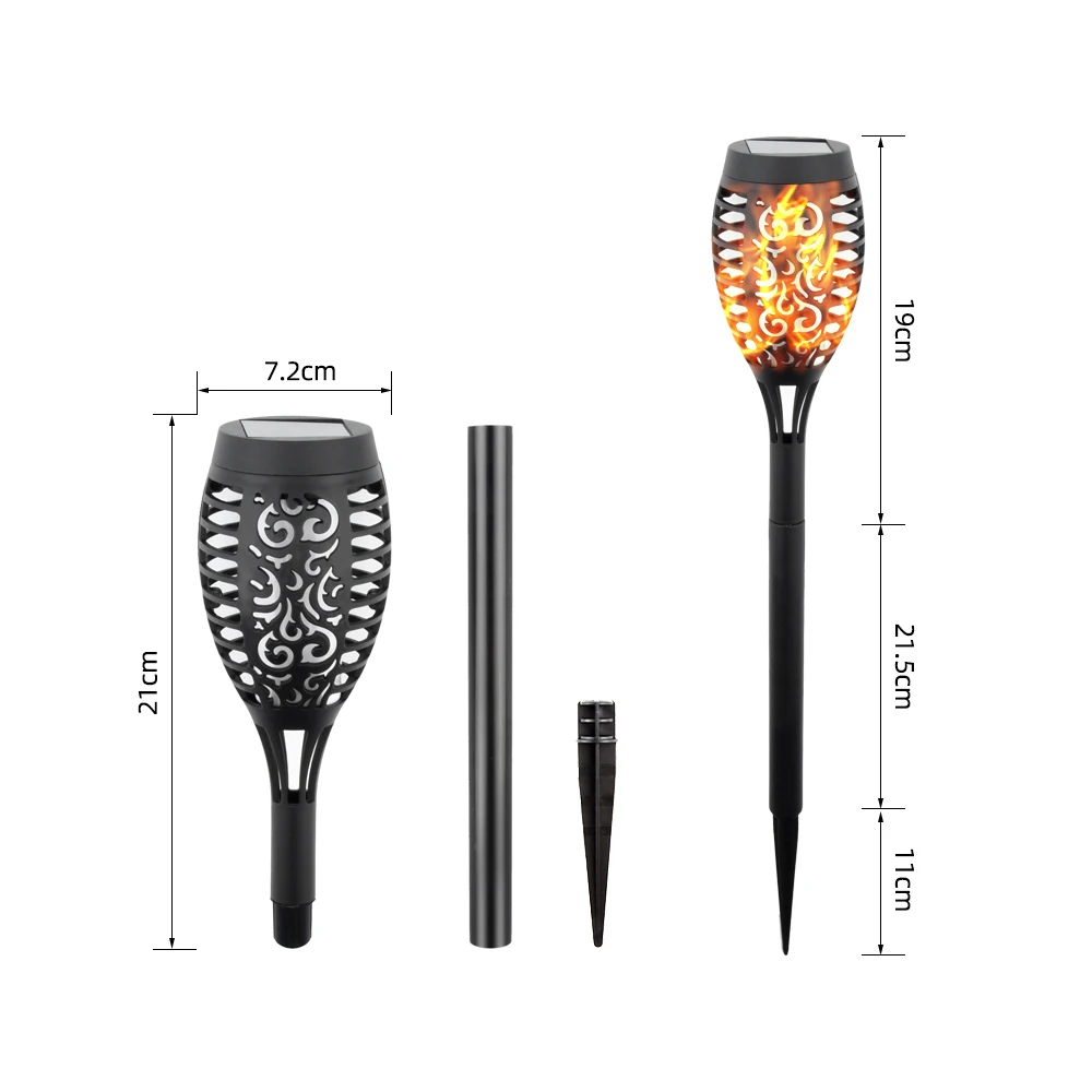 Светодиодный светильник на солнечной батарее уличный Водонепроницаемый