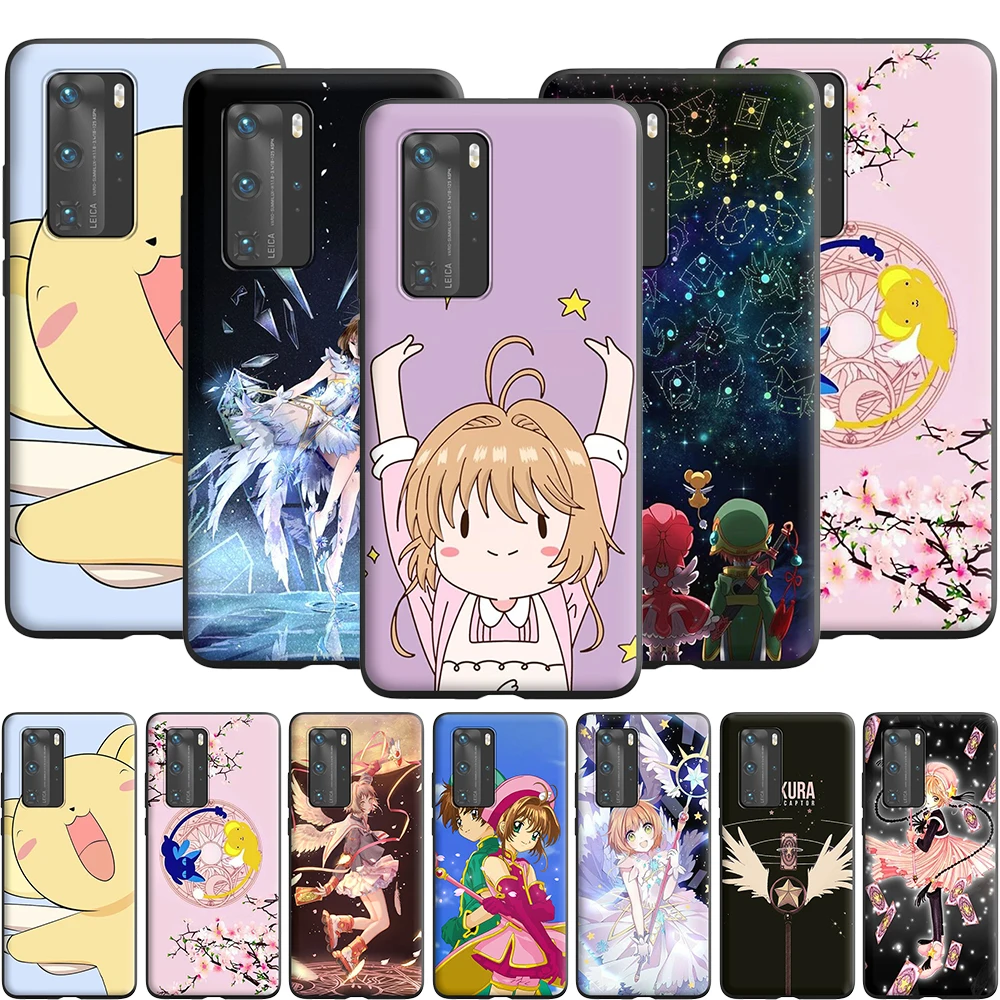 Силиконовый чехол Cardcaptor Sakura для Huawei Nova 6 7 SE 2 2i 3 3i 4 4E 5 5i 5T Lite Pro Smart|Бамперы| |
