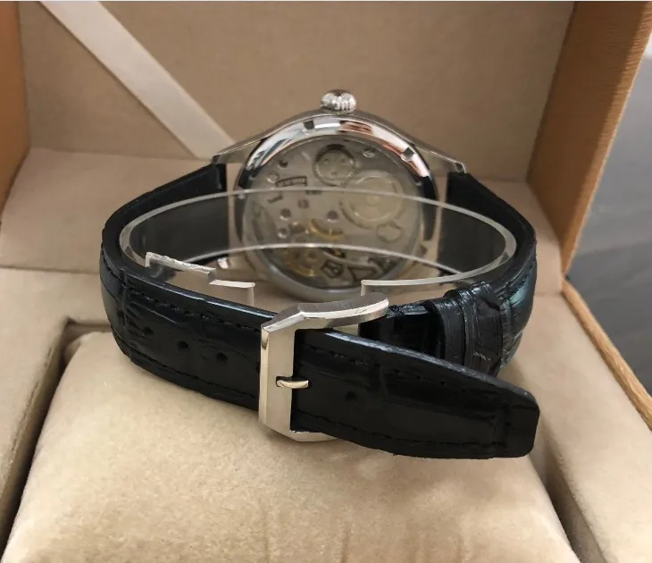 Мужские механические часы с сапфировым стеклом 44 мм | Наручные