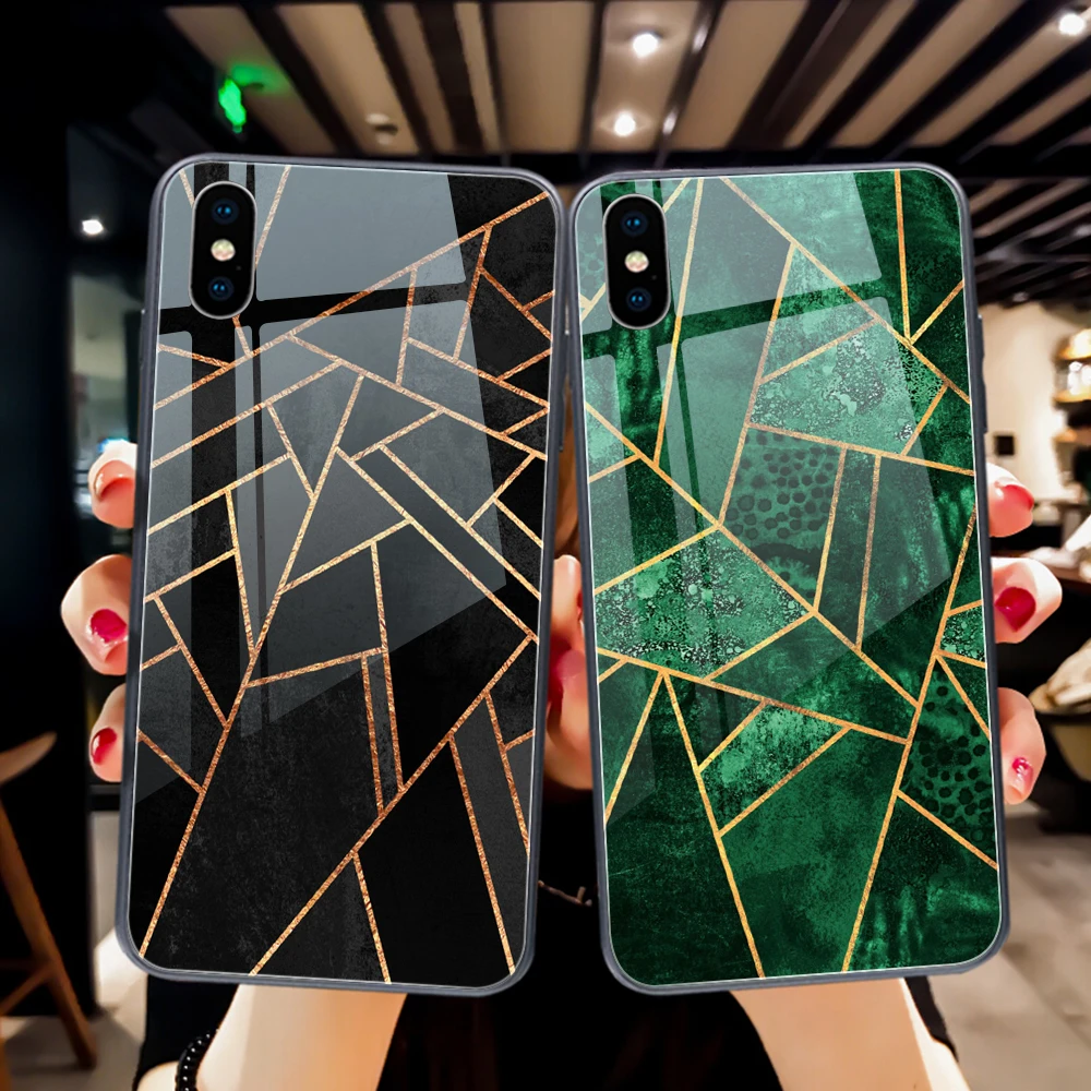 Ciciber цветной мраморный чехол для телефона iphone 11 Pro Max XR X XS чехлы из закаленного