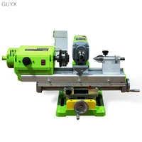 small diy woodworking mini lathe bench drill stainless steel round bead machine household high precision metal processing