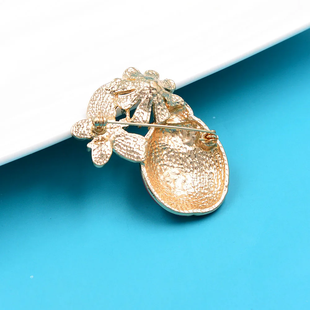 

CINDY XIANG New Enamel Red Ladybug Brooches for Women Large Insect Butterfly Flower Brooch Pins Fashion Jewelry Cute Bug Gift