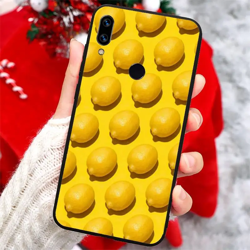 

Cute Fruit Peach Cartoon Phone Case For Xiaomi Redmi note 7 8 9 t k30 max3 9 s 10 pro lite