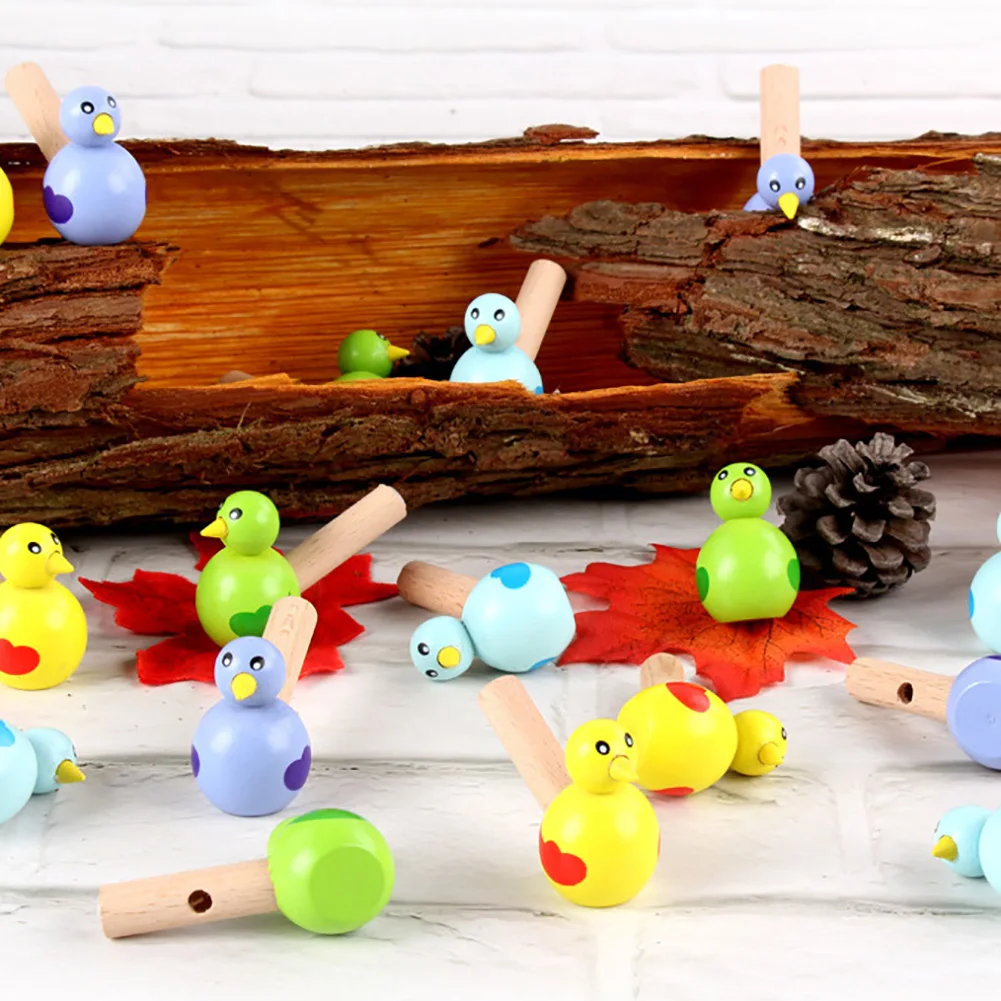 Мини цветной рисунок птица МОДЕЛЬ свисток музыкальный инструмент образование