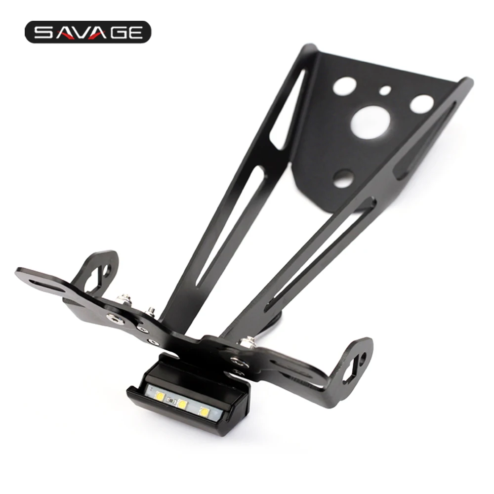 Номерных знаков держатель светодиодный свет для YAMAHA YZF R125 MT 125 2015 2020 19 18 17 мотоцикл
