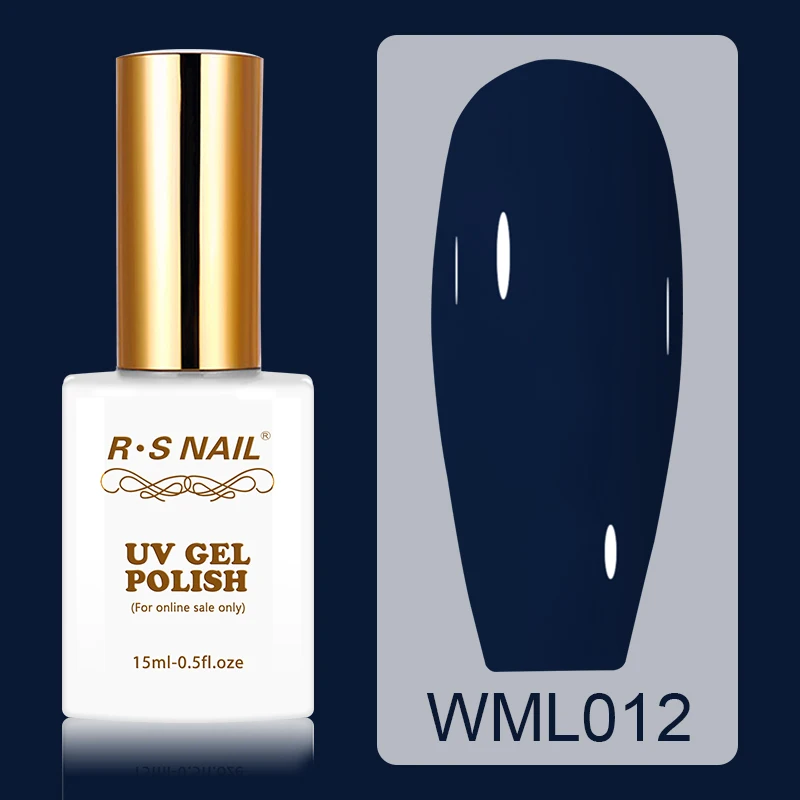 УФ-гель для ногтей 12 цветов/партия дымчатый синий 15 мл дизайн Гибридный лак