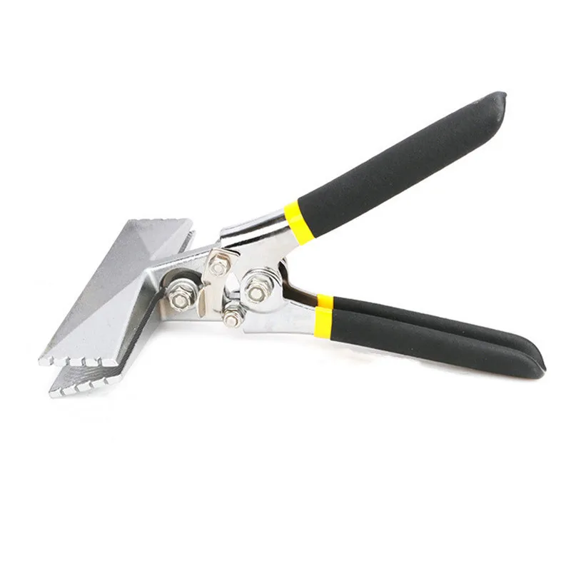 Щипцы для сгибания листового металла ручной бесшовник с широкими губками прямой
