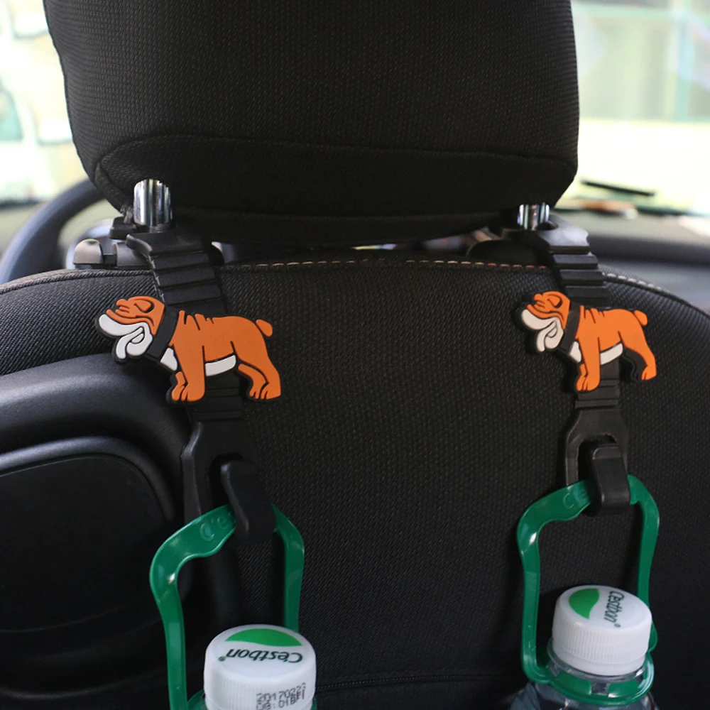 Крючок для сиденья автомобиля мультяшный бульдог Pothook Mini Cooper S JCW F54 F55 F56 F60 R55 R56 R60 R61